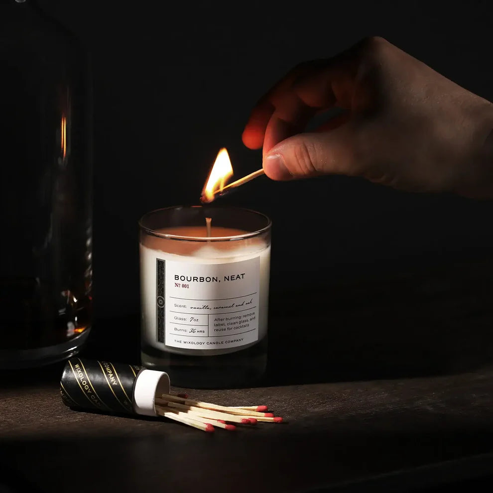 Bourbon, Neat Candle