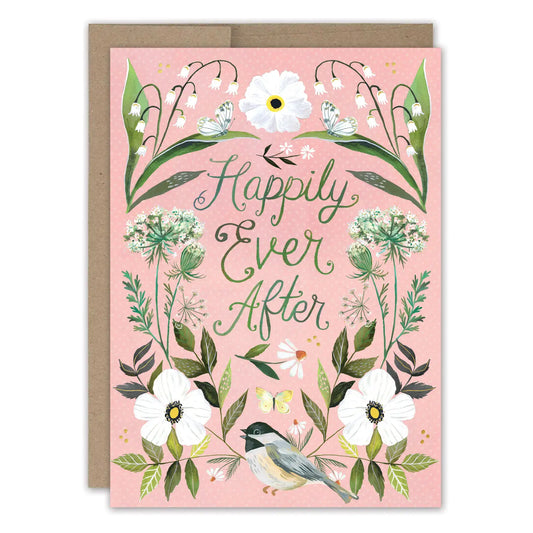 Happily Ever After Wedding Card