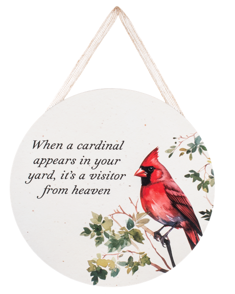 Cardinal Memorial Wall Decor