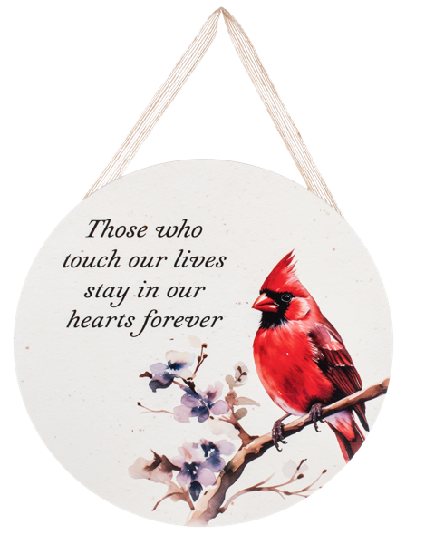 Cardinal Memorial Wall Decor