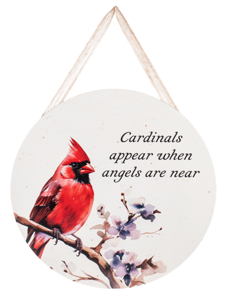 Cardinal Memorial Wall Decor