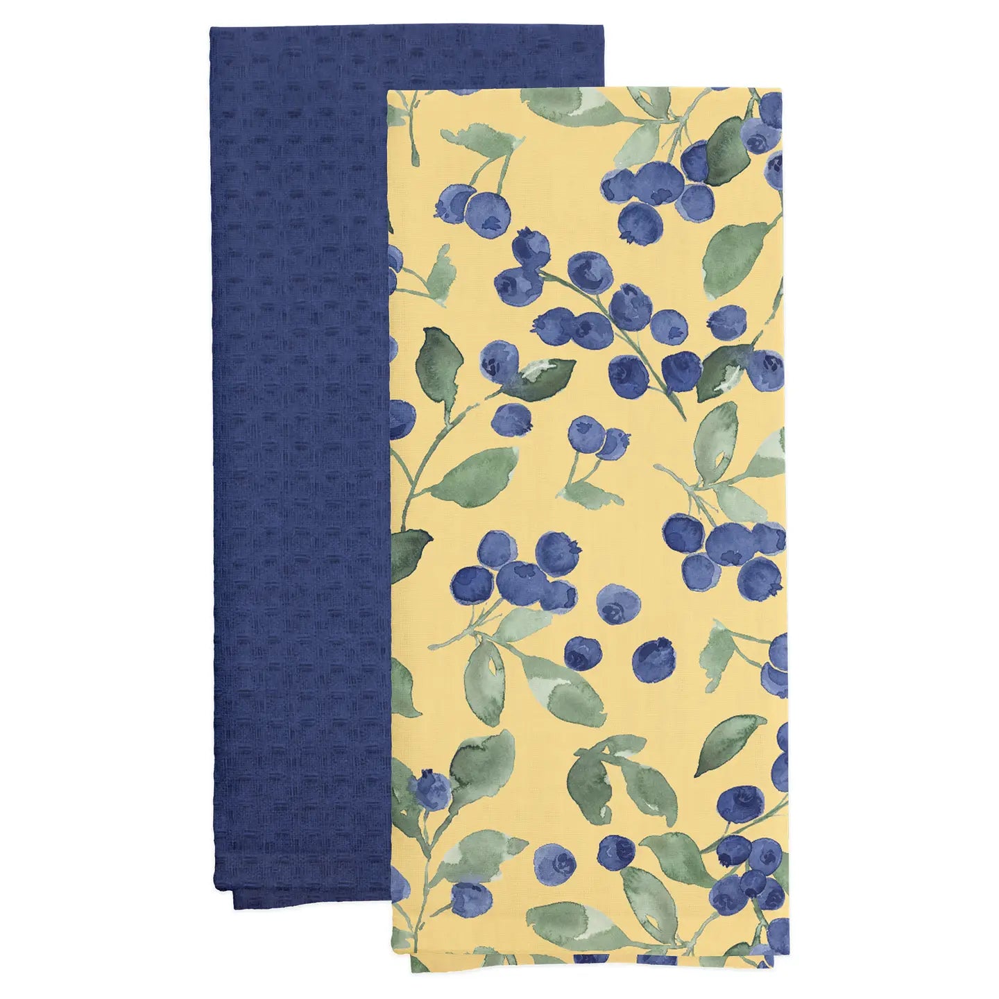 Blueberry Tea Towels, Set of 2