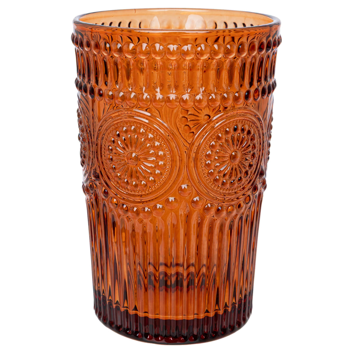 Umber 12 oz Drinking Glass Fall Autumn