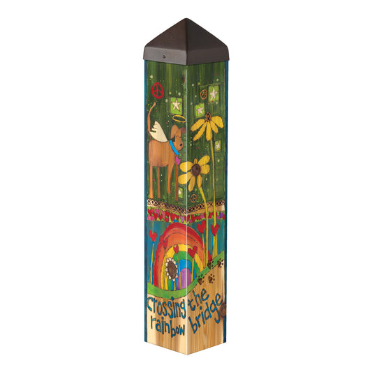 Art Pole - Rainbow Bridge Dog