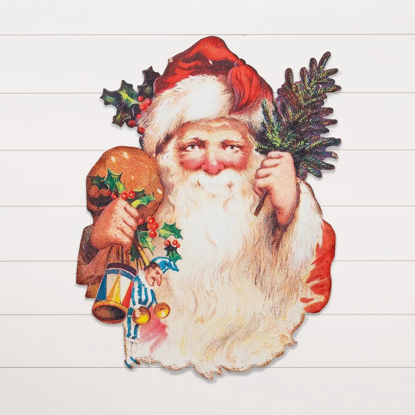 Victorian Santa Sign