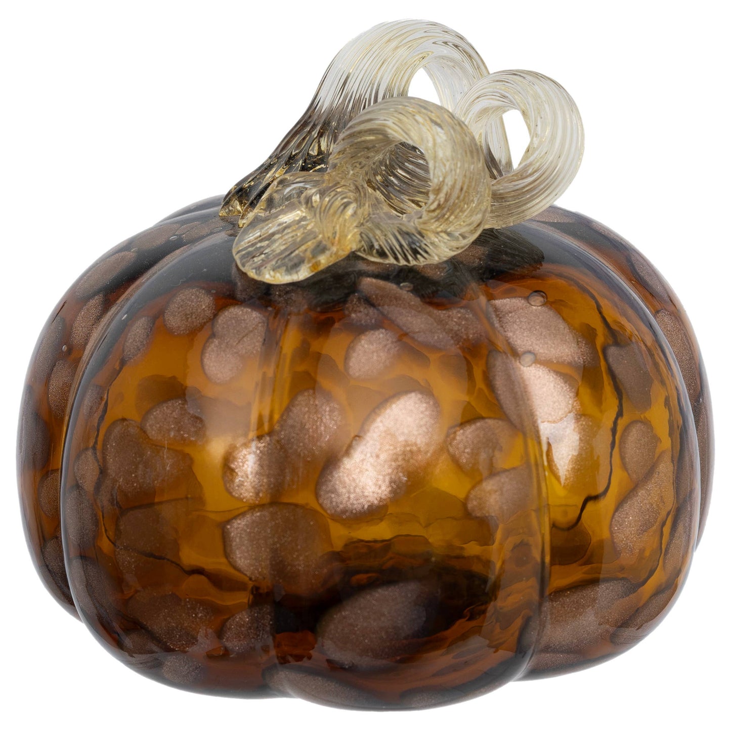 Small Coffee Glass Pumpkin