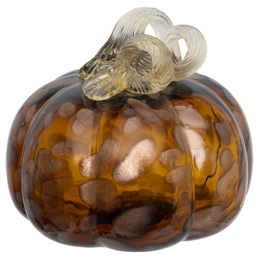 Small Coffee Glass Pumpkin