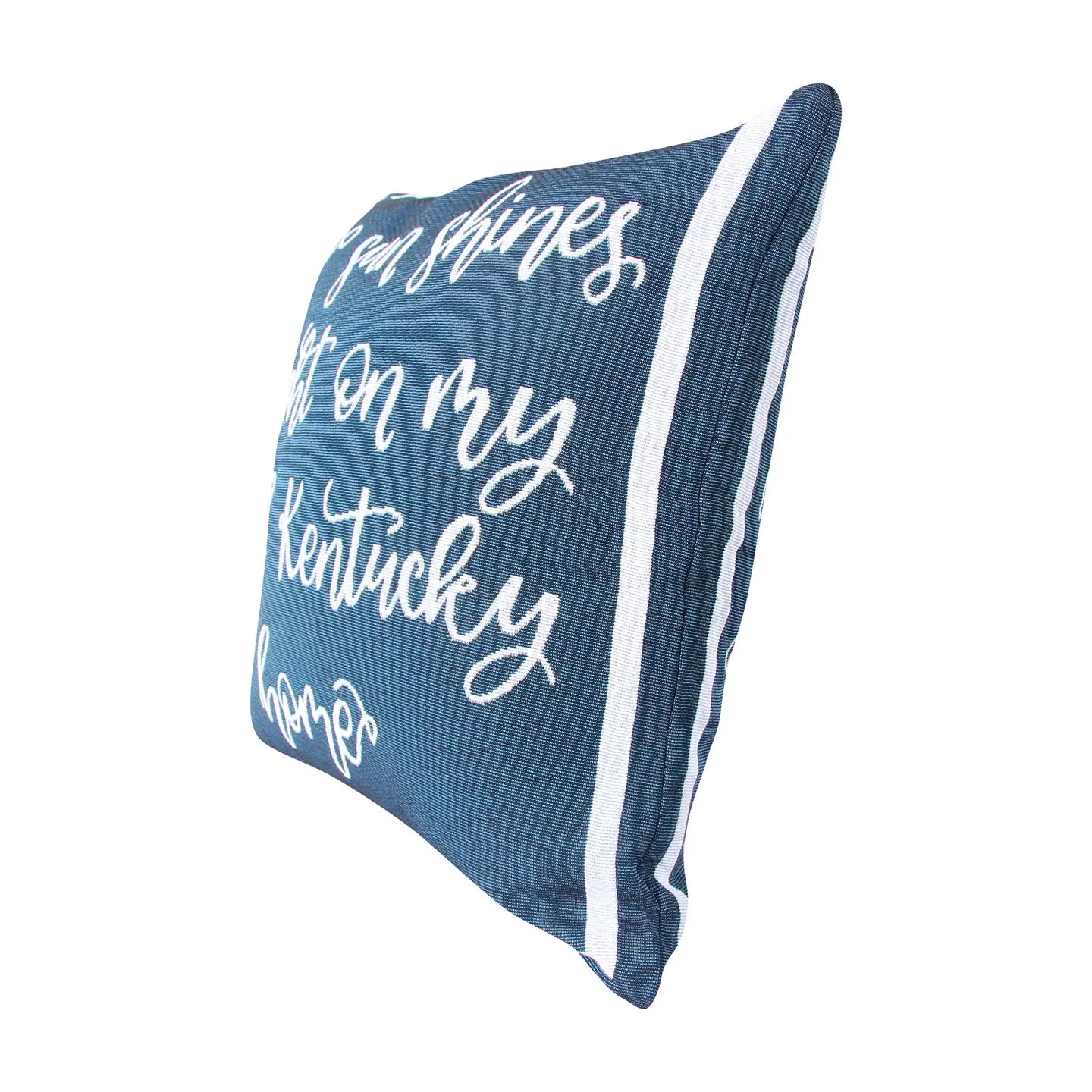 Navy Weep No More Pillow