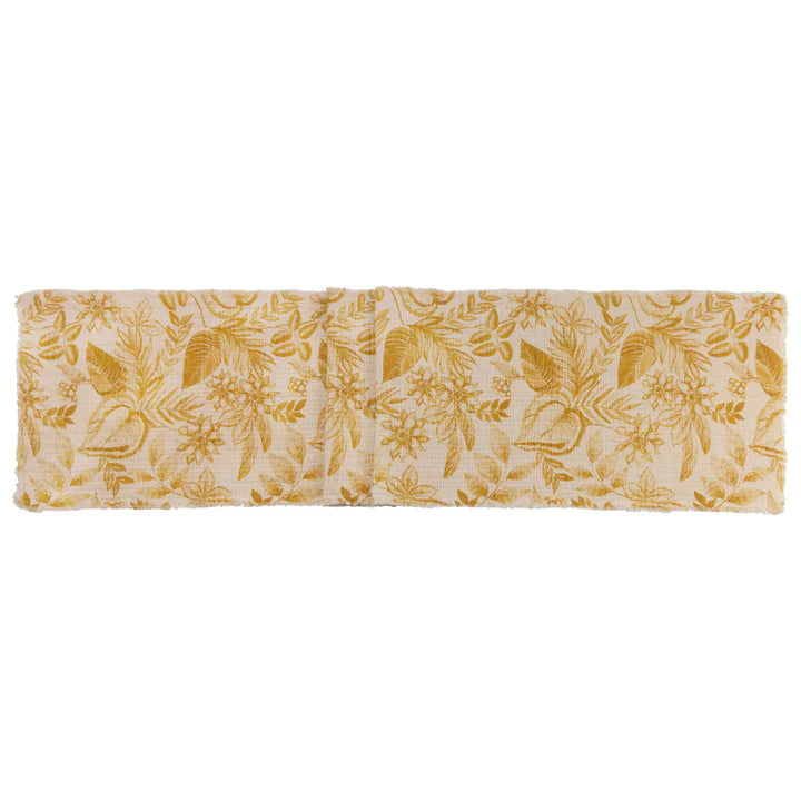 Dijon Botanical Table Runner