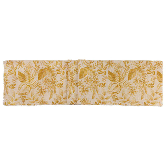 Dijon Botanical Table Runner