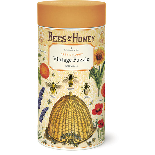Bees & Honey Vintage-Inspired Puzzle